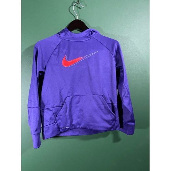 Nike Dri-Fit Other - Nike Dri-Fit - Girl's Purple/Pink Logo Long Sleeve Hoodie - Size L
